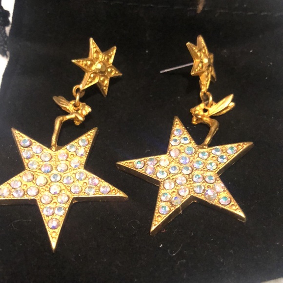 Vintage Kirks Folly Fairy in Aurora Borealis Crystallized Star-Boutique - Picture 3 of 9